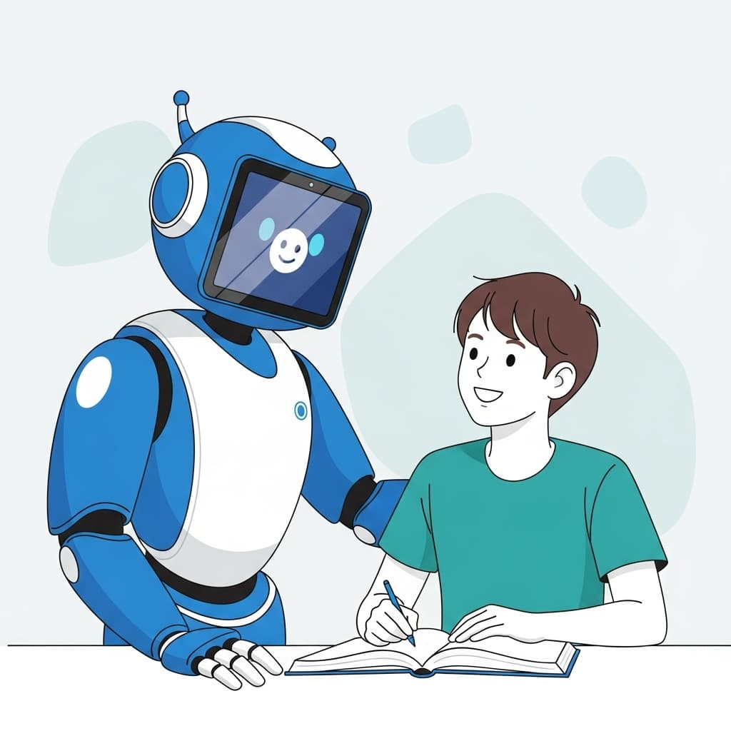 تصویر یادگیری زبان با هوش مصنوعی